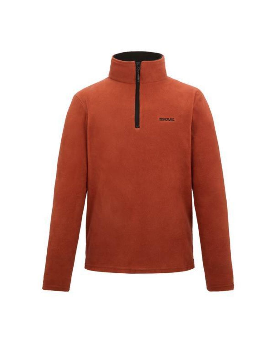 Regatta Red Great Outdoors Thompson Half Zip Fleece Top (Brick) for men