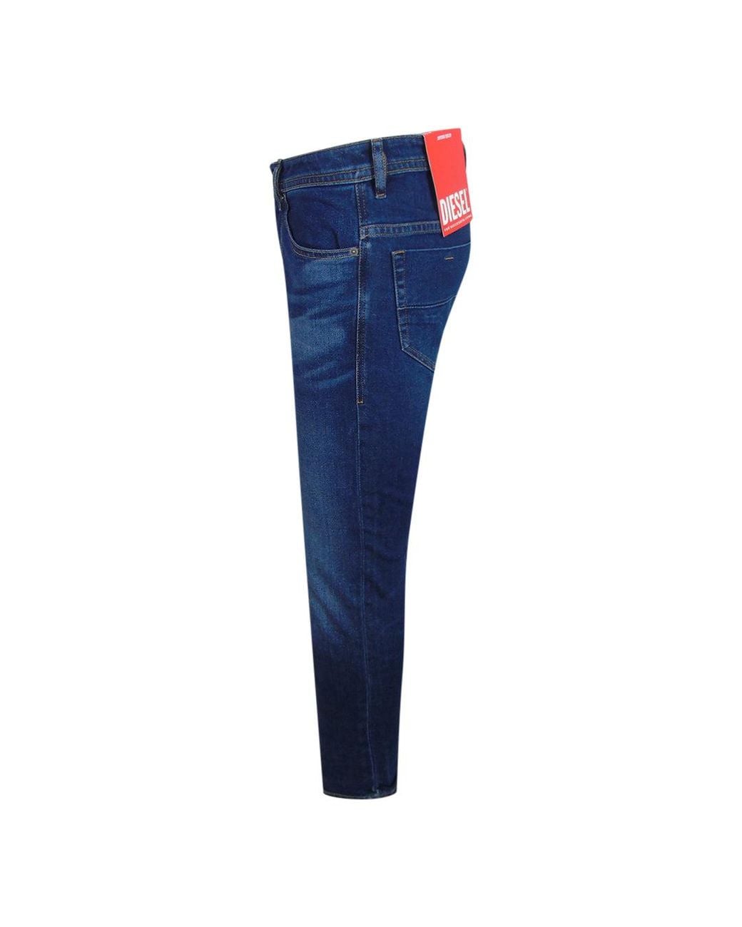 DIESEL Blue Thommer-X Denim Jeans for men
