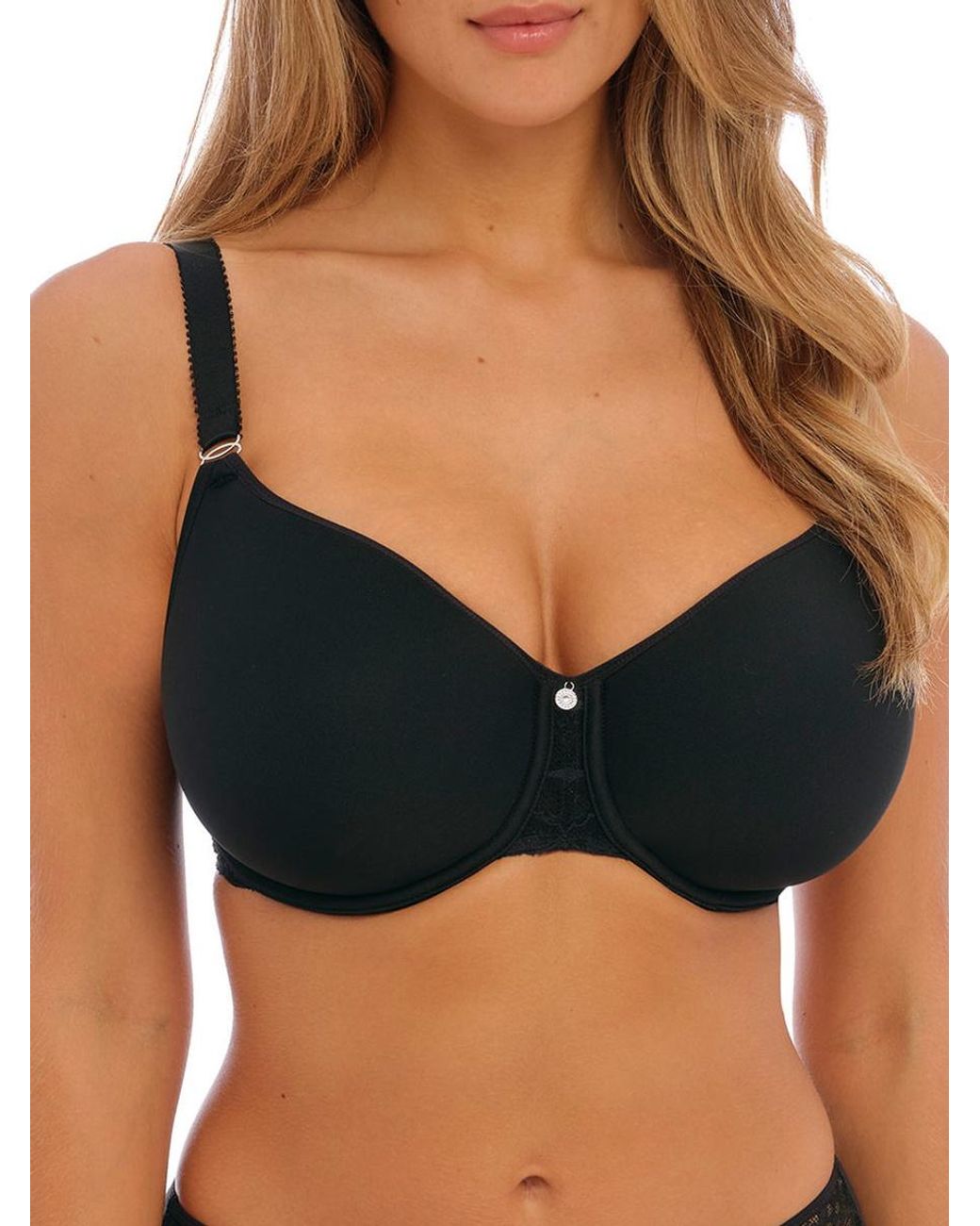 Fantasie Black Reflect Moulded Spacer Bra