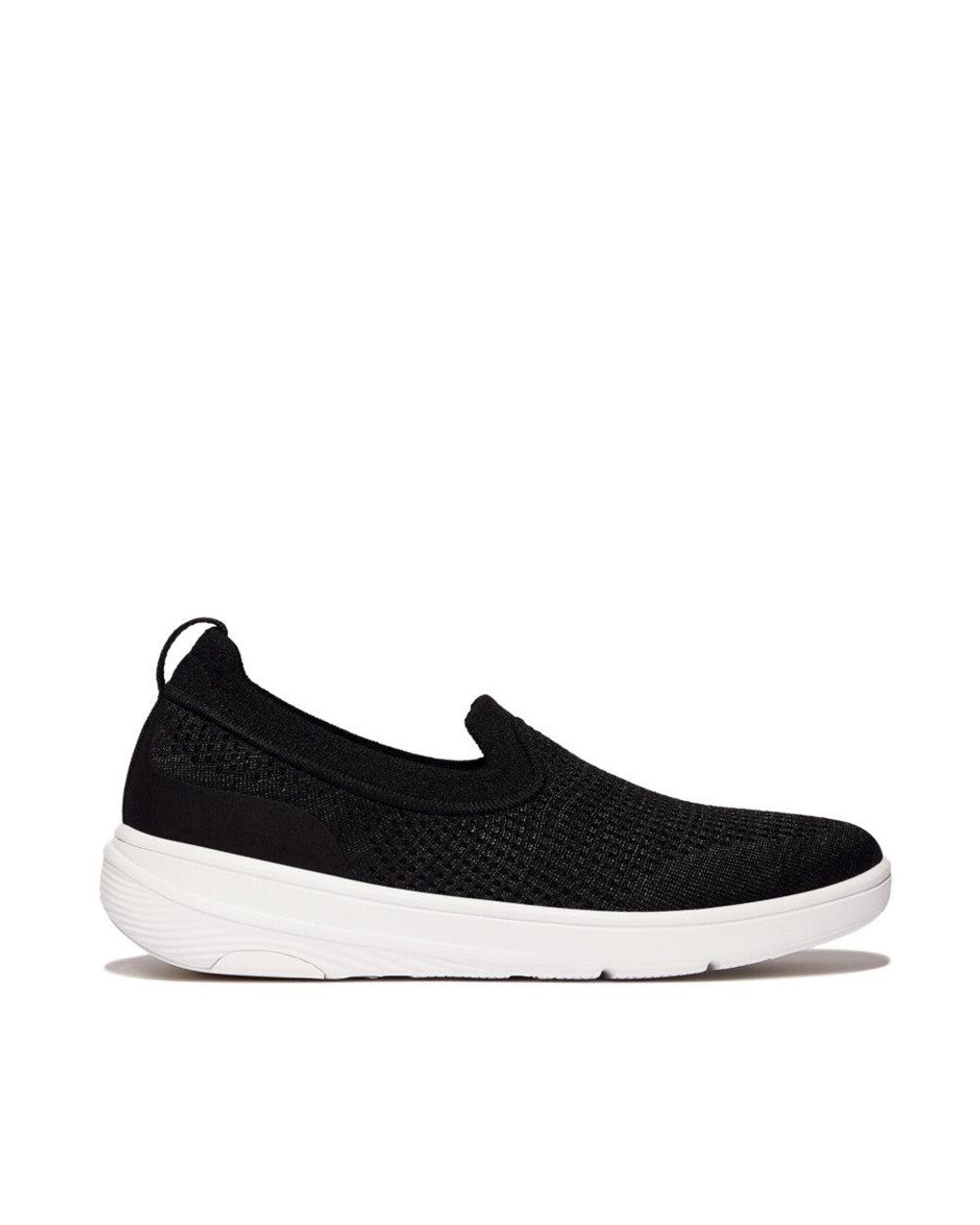 Fitflop Super-q Knit Slip-ons Black