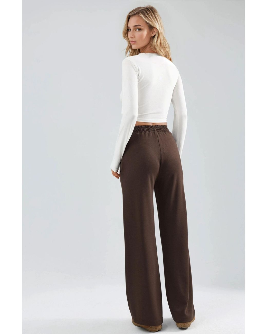 Hiccup Multicolor Modal Touch Pleated Palazzo Pants