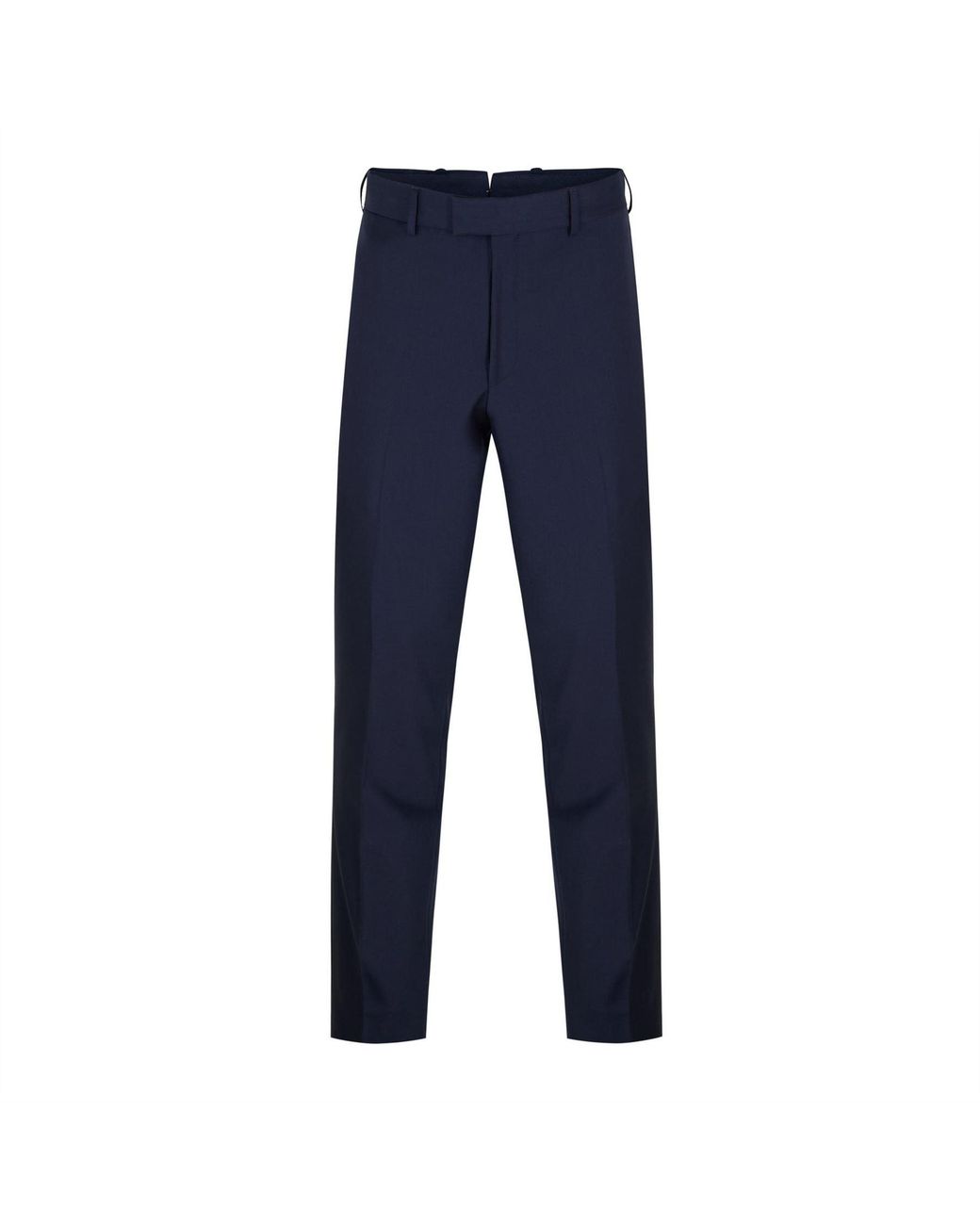 Boss Blue Straight Trousers L for men
