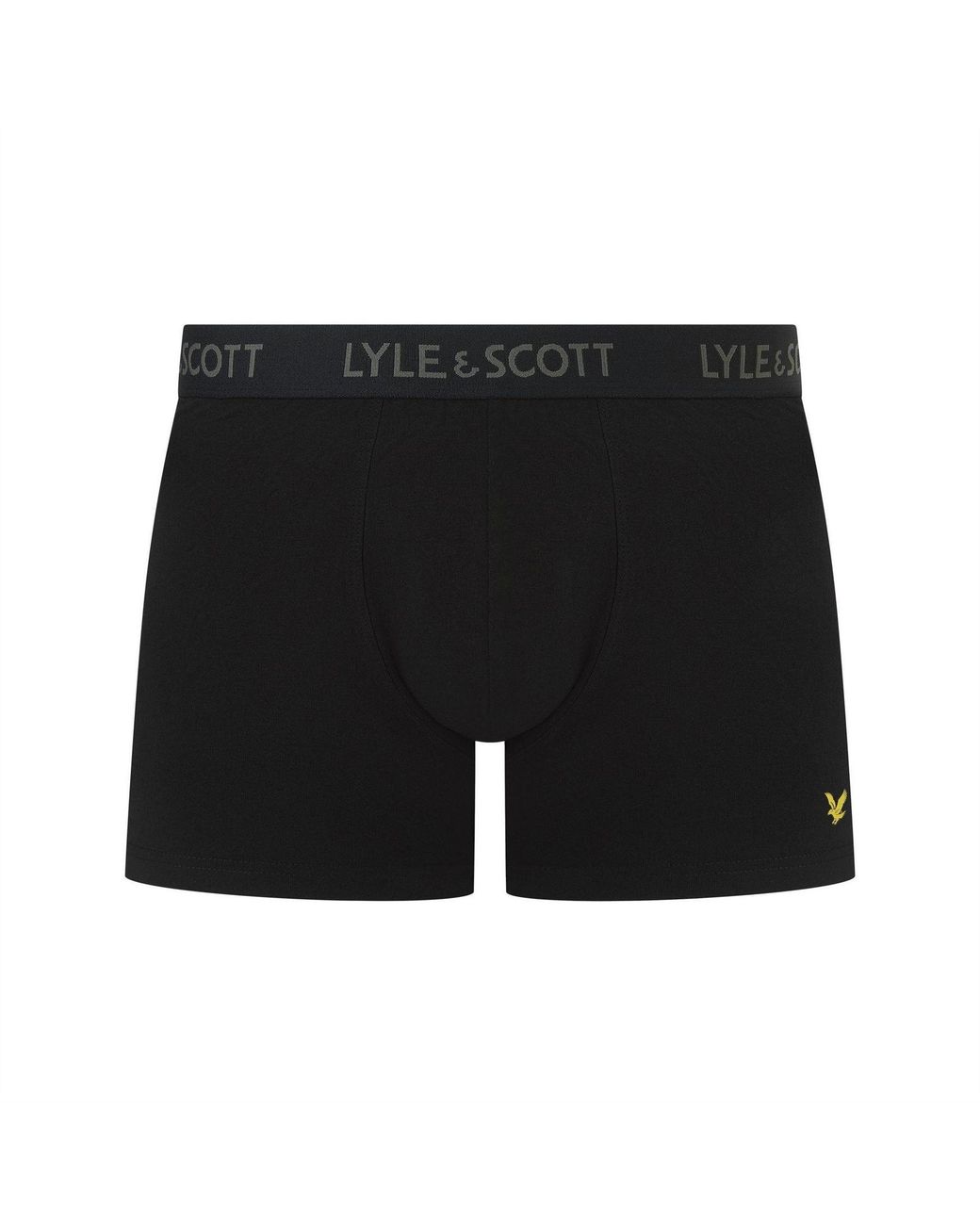 Lyle & Scott Gray And Barclay 3Pk Trunks for men