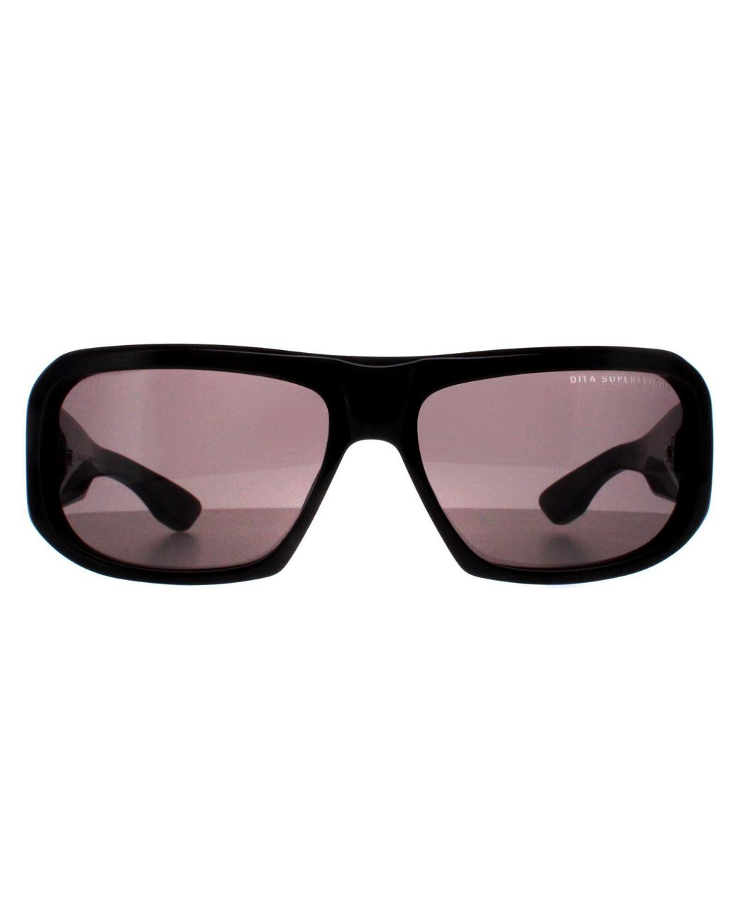 Dita Eyewear Brown Rectangle Superflight