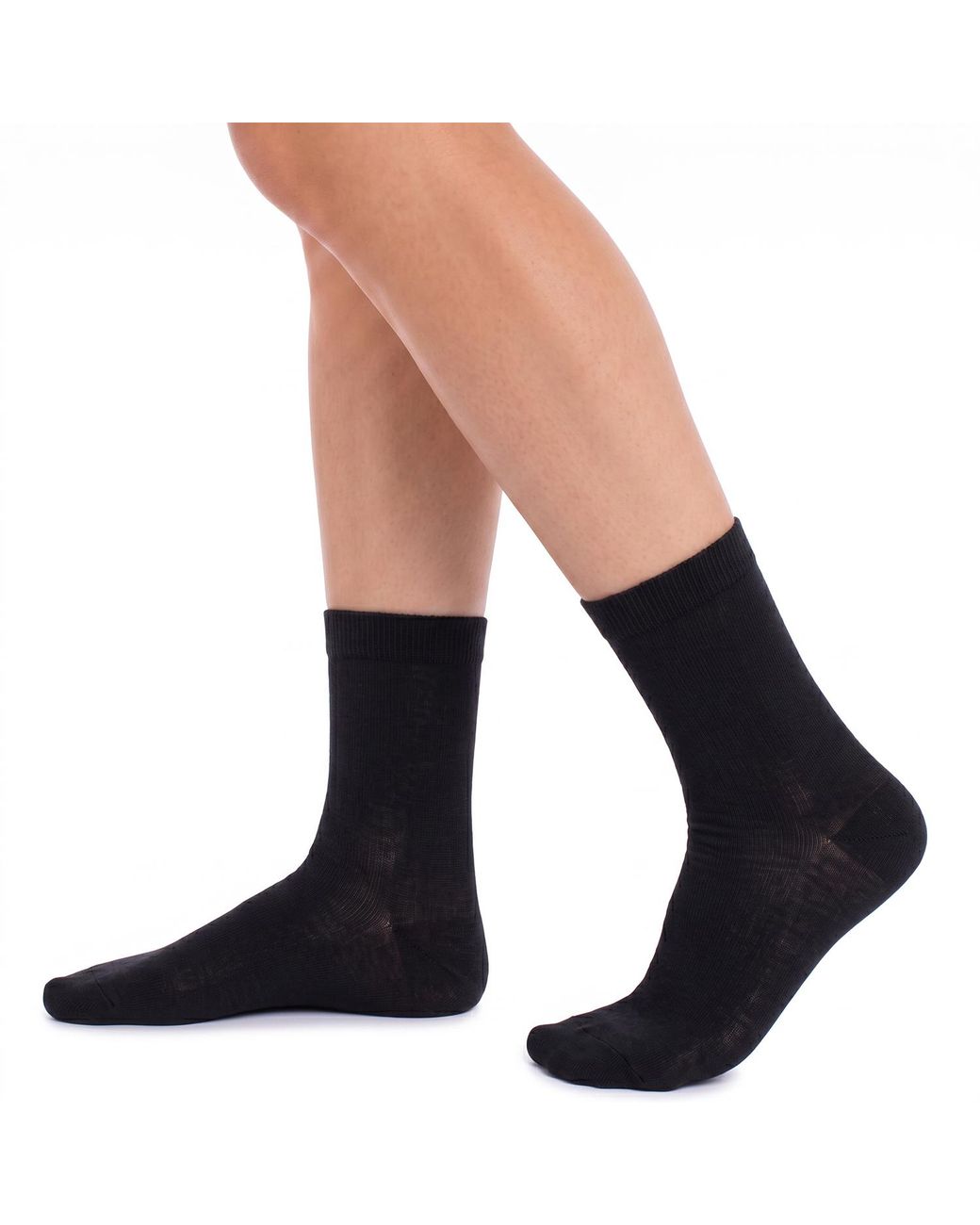 Pro Socks Blue 6 Pairs Executive Cotton Mid-Calf S15351 for men