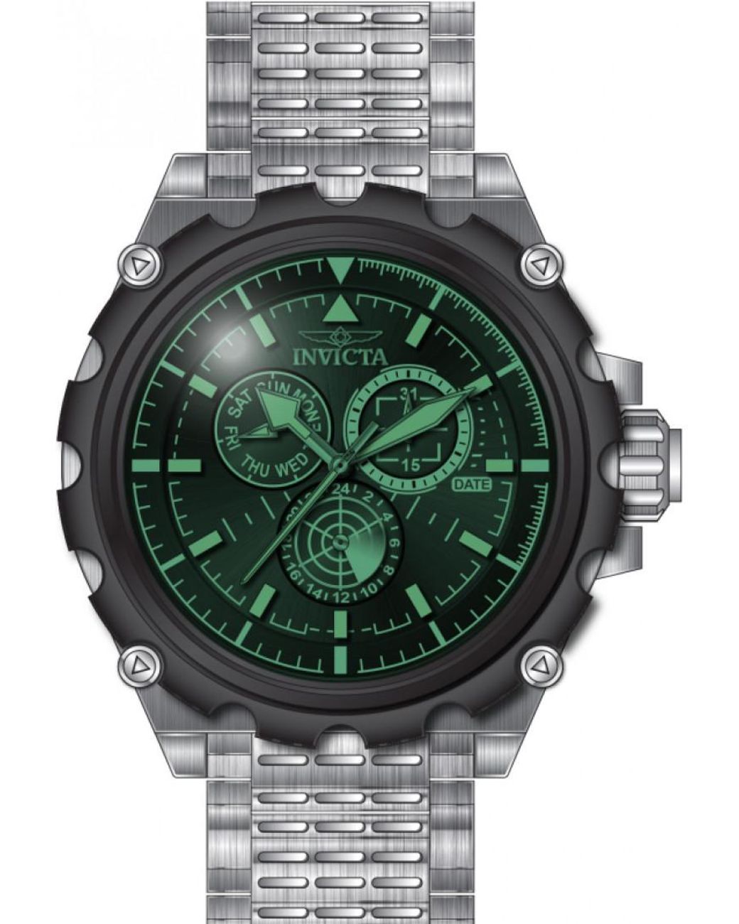 INVICTA WATCH Gray In-49199 Coalition Forces Watch for men