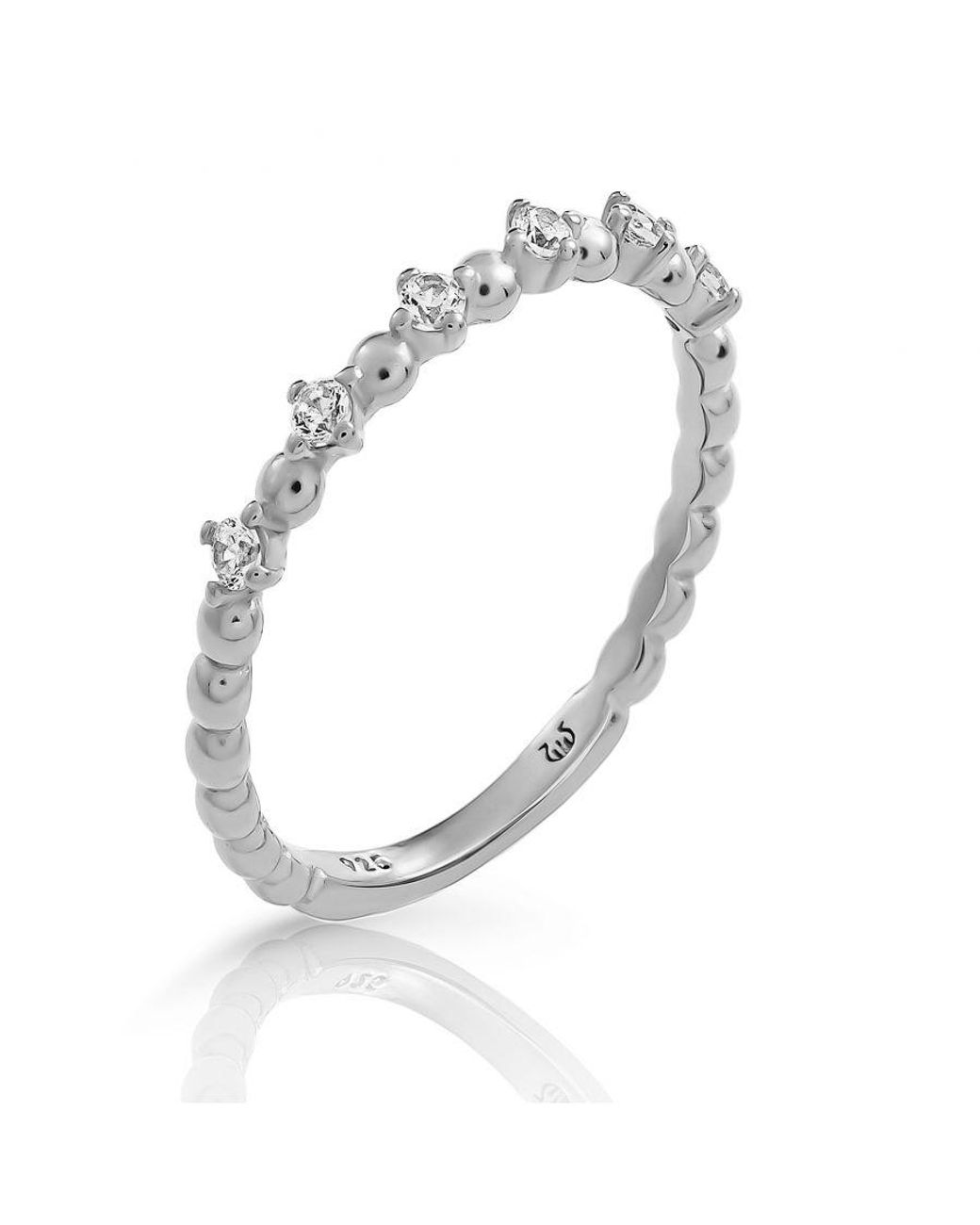 Orphelia Metallic 'Signature' 925 Sterling Ring