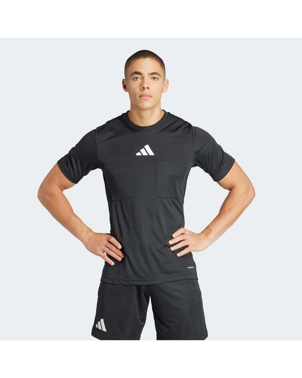 Adidas Originals Black Referee 24 Jersey for men