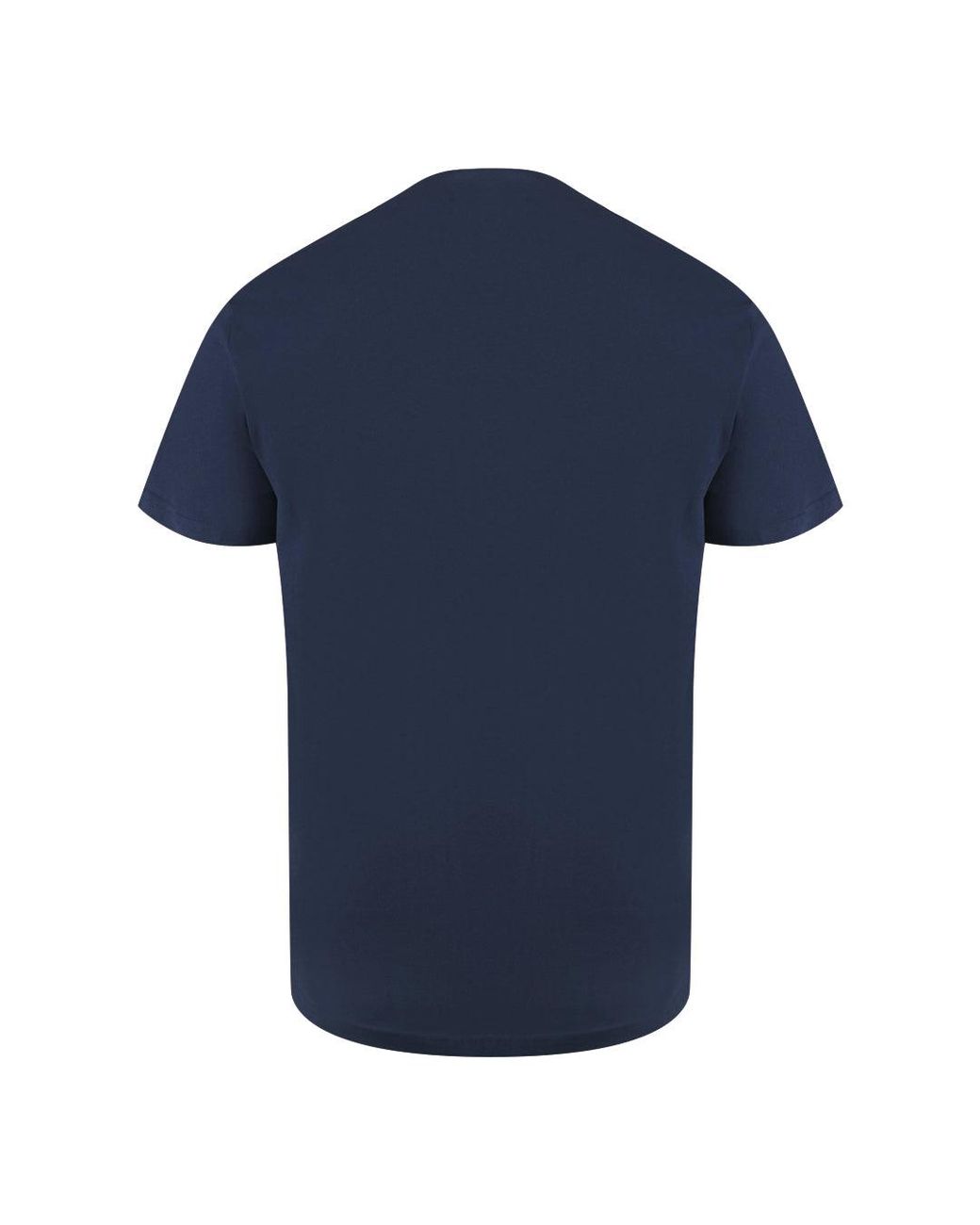 Moschino Blue Love Logo T-Shirt Cotton for men
