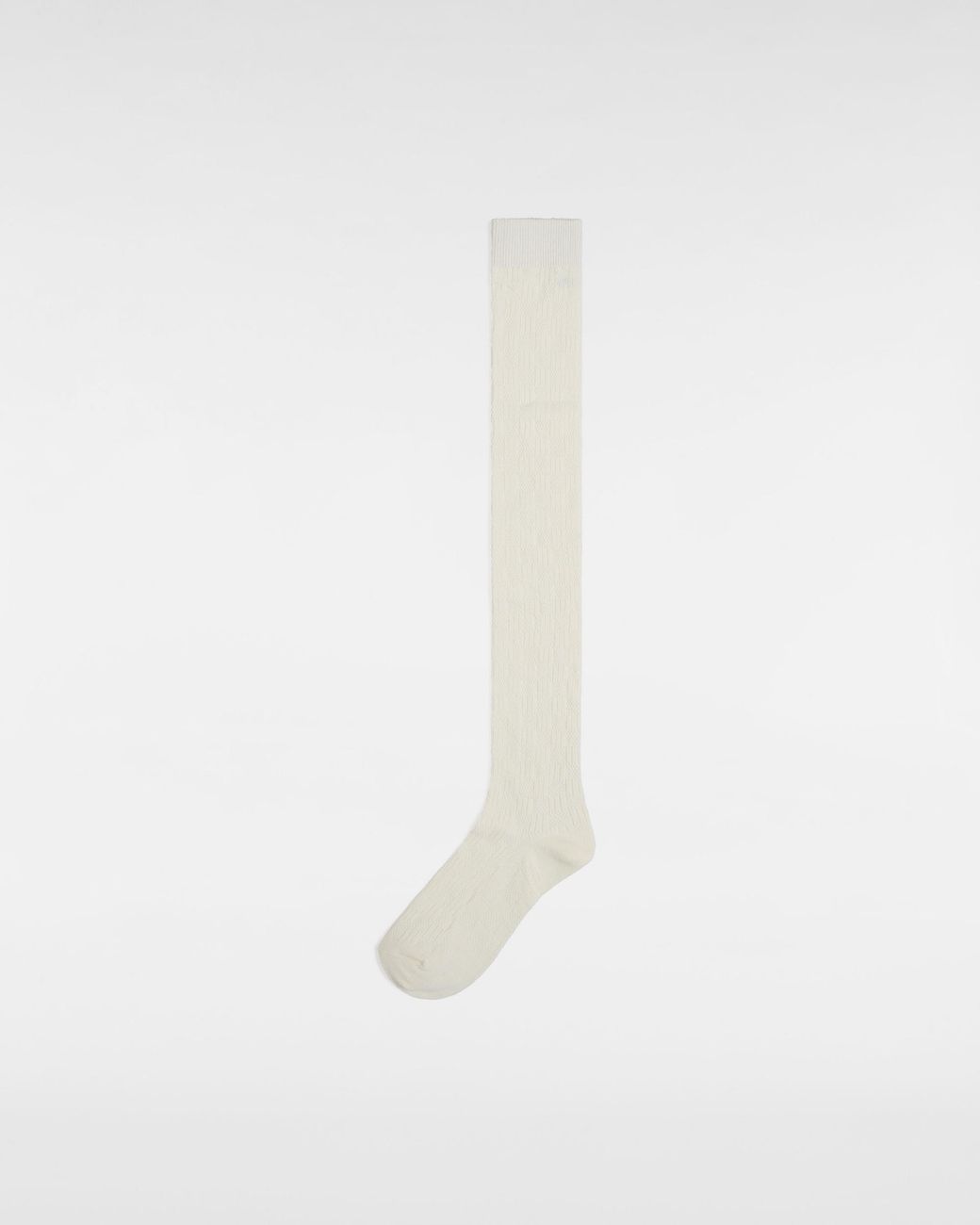 Vans White Check Tall Crew Socks