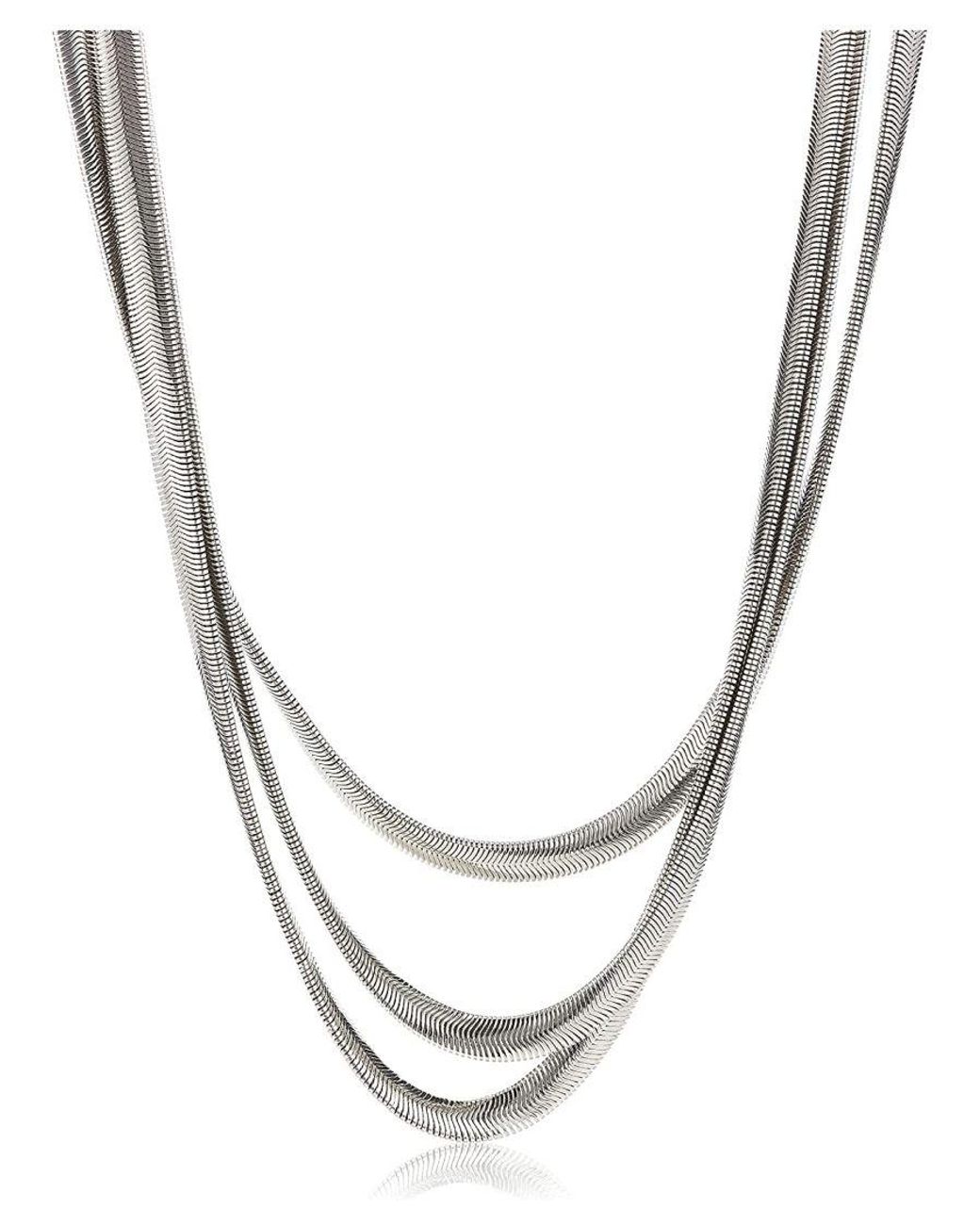 Tommy Hilfiger Metallic Stainless Steel Necklace