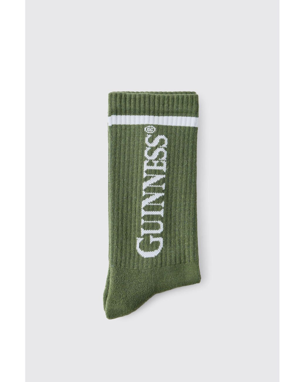 BoohooMAN Green Guinness Licensed Socks for men