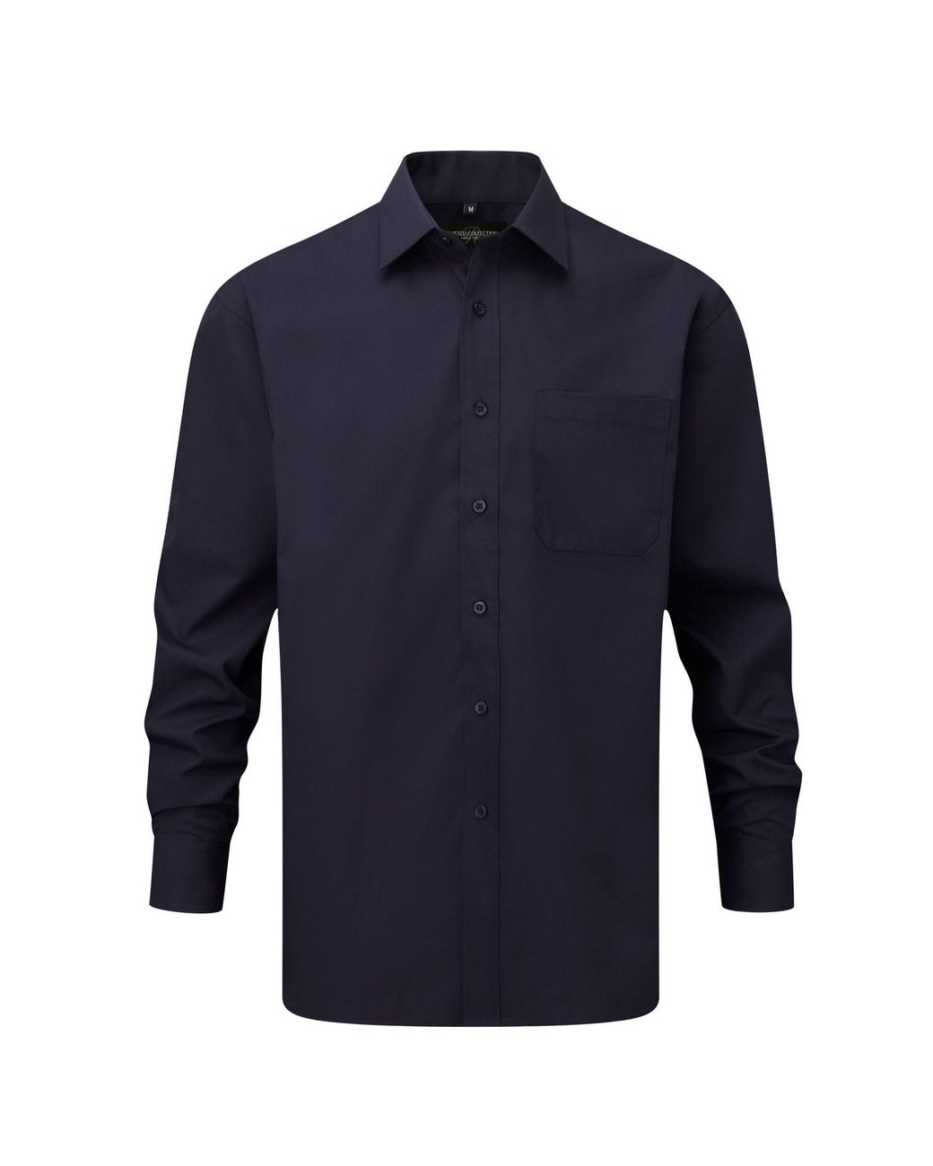 Russell Blue Collection /Ladies Poplin Long-Sleeved Shirt (French)