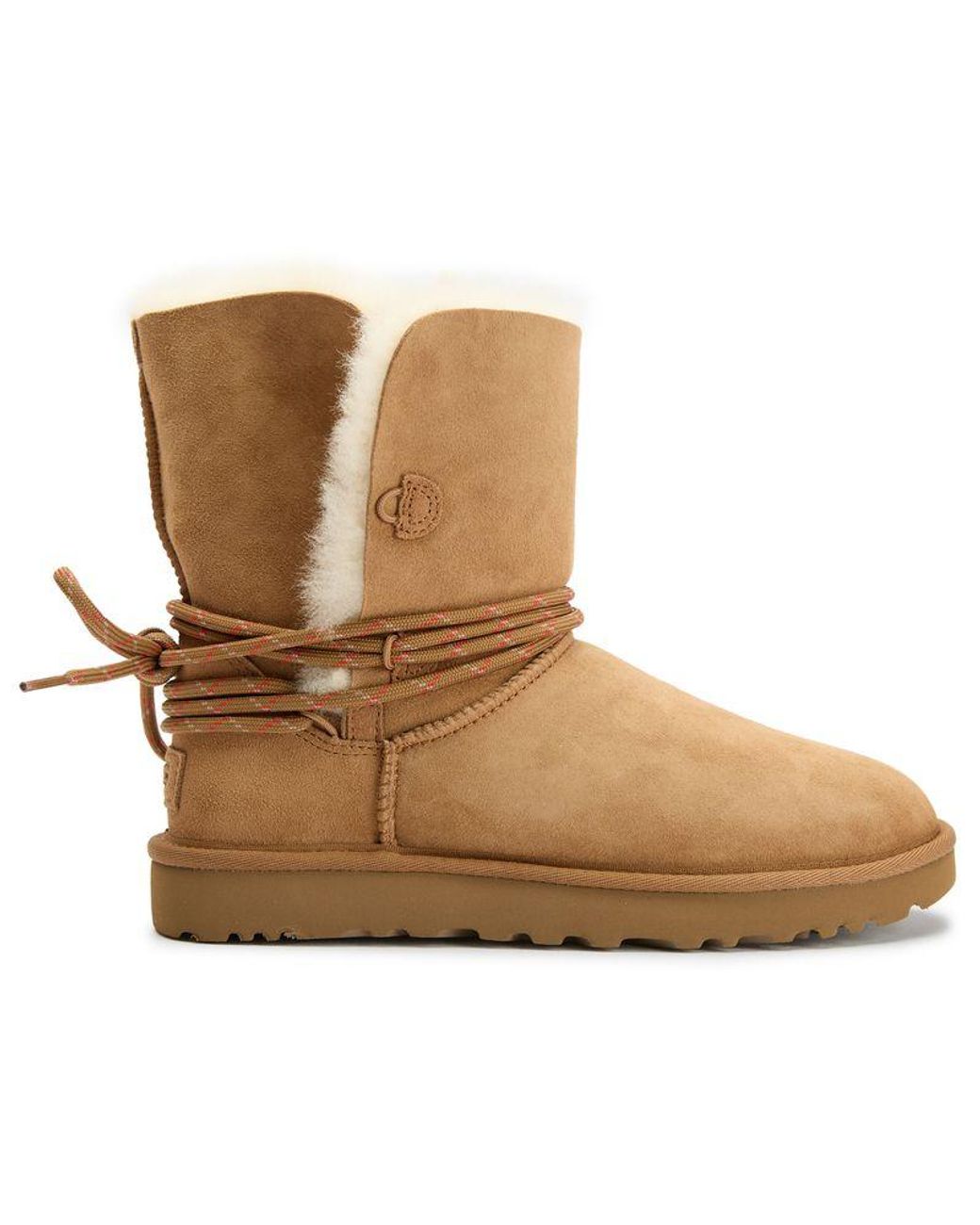 Ugg Brown Ugg Bailey Tie Boots
