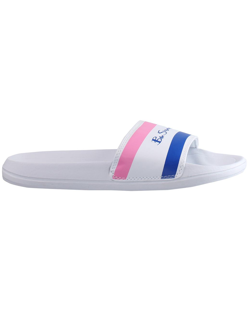 Ben Sherman Blue Sidney Slip-on White Synthetic S Flip-flops Bs20802 for men