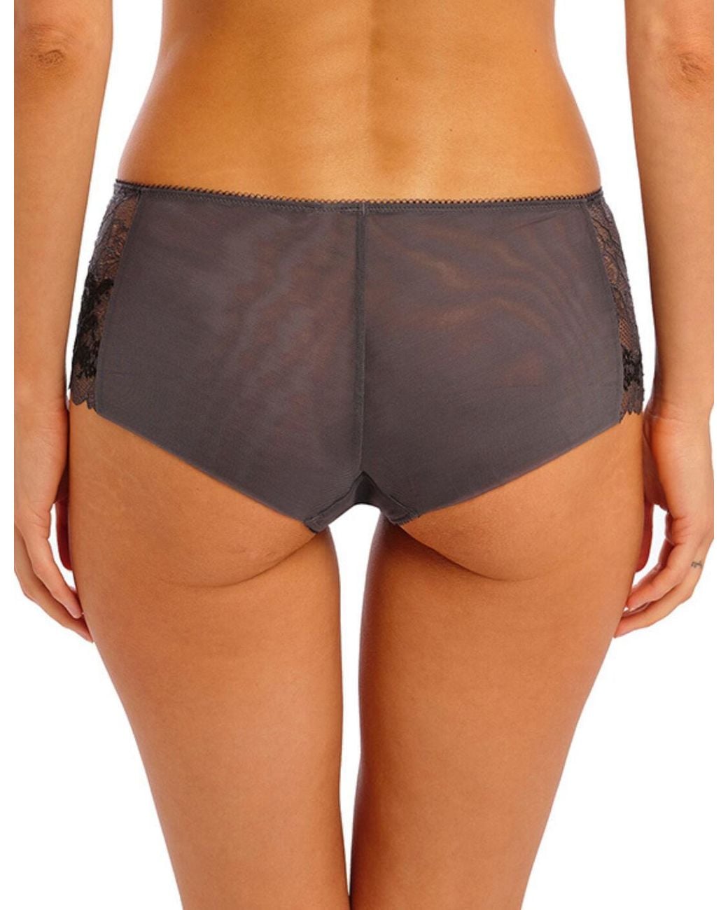 Wacoal Brown Lace Perfection Shorty Brief