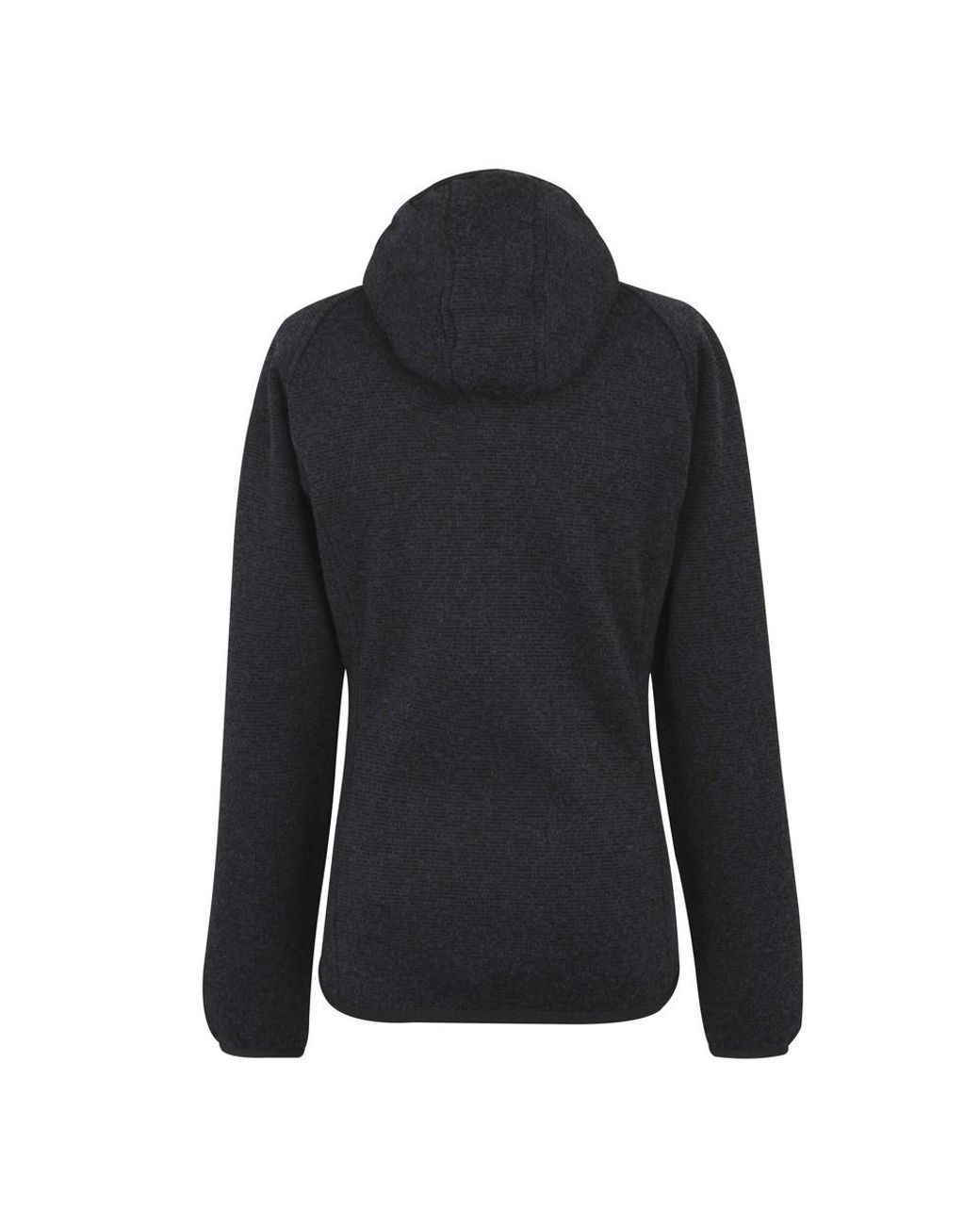 Regatta Black Ladies Newhill Hooded Fleece Jacket