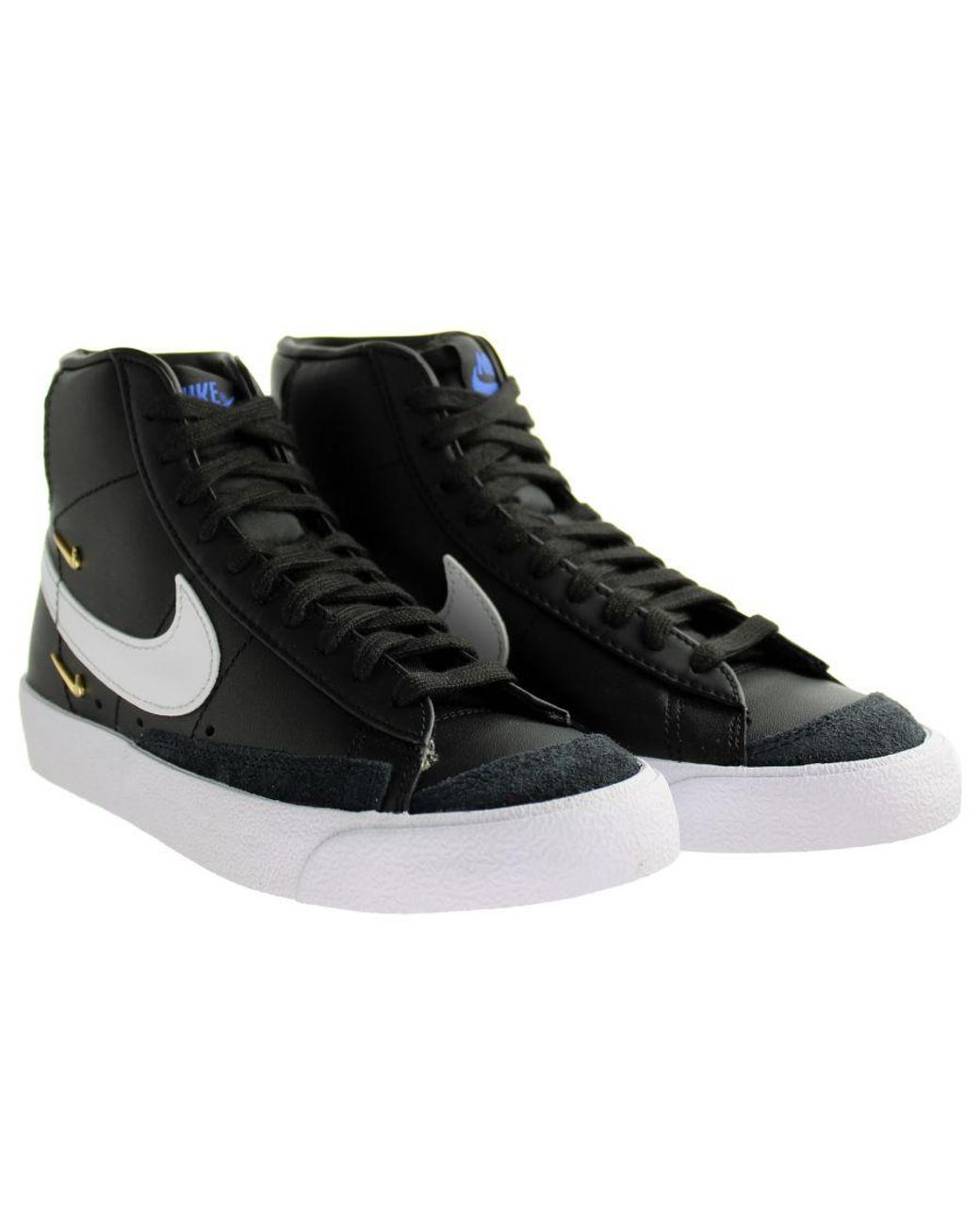 Nike Black Blazer Mid '77 Trainers Leather