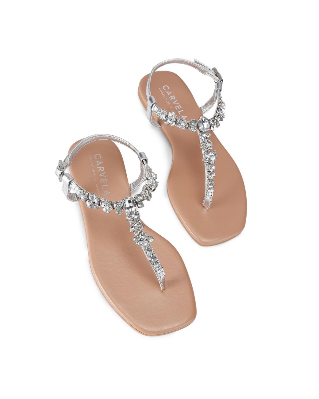 Carvela Kurt Geiger Natural Leather Alta Sandal Sandals
