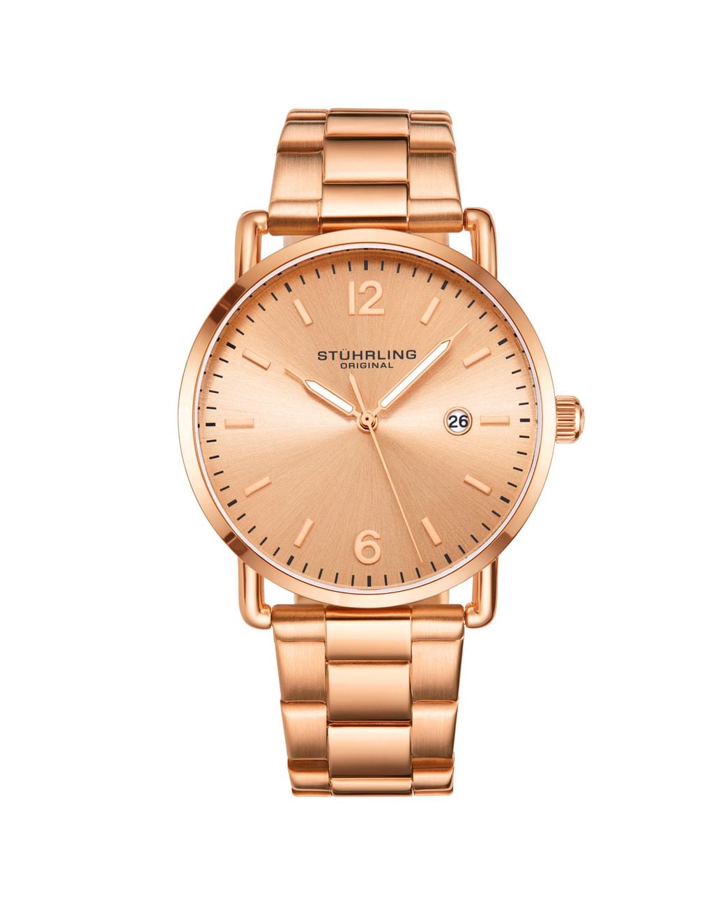 Stuhrling Metallic Oslo Quartz 38Mm for men