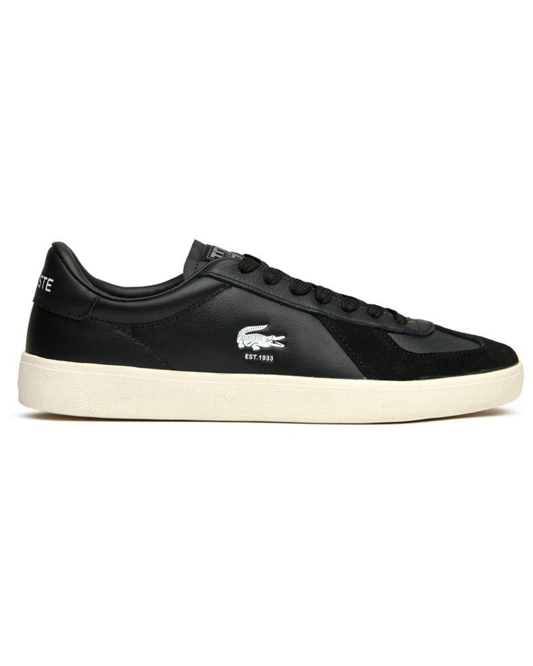 Lacoste Black Baseshot Trainers for men