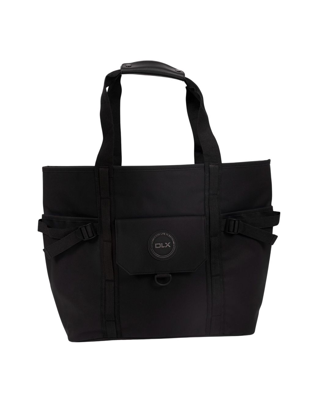 Trespass Black Vexis Dlx Tote Bag