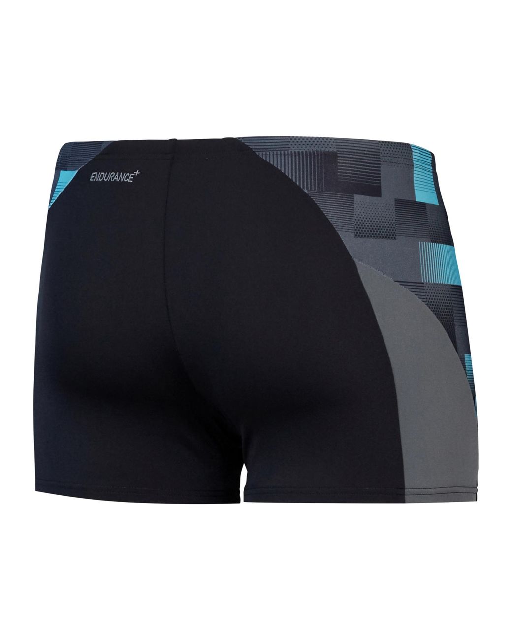 Speedo Blue Endurance+ Splice Geometric Shapes Swim Shorts /Charcoal/Marine) for men