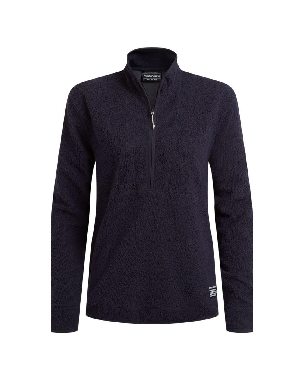 Craghoppers Blue Ladies Compresslite Half Zip Fleece (Dark Sapphire)