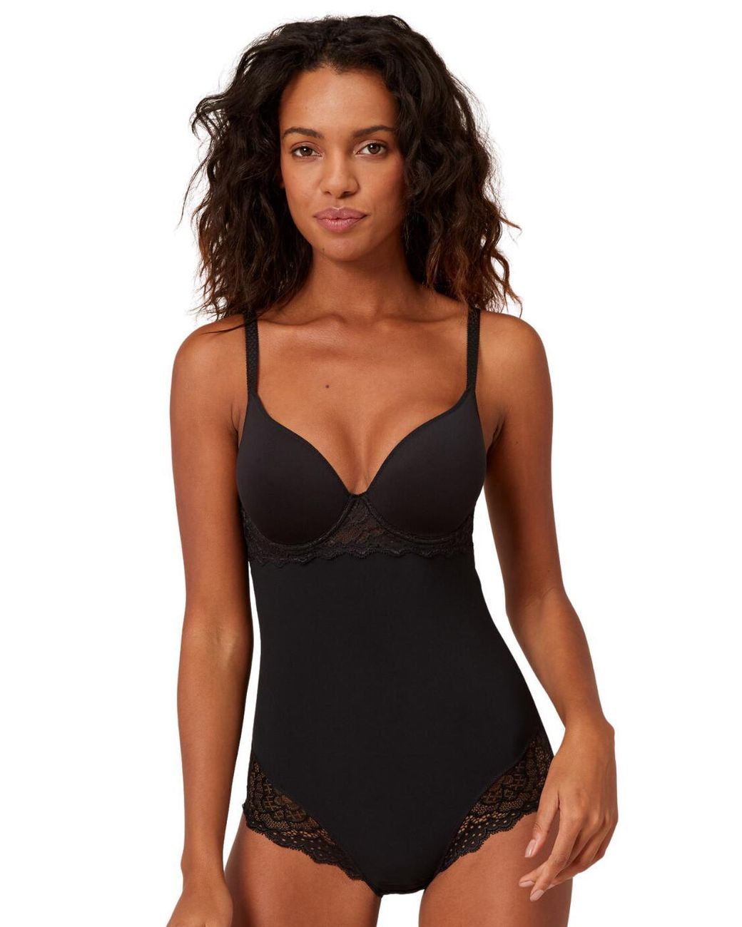 Simone Perele Black 12A541 Caresse Control Body