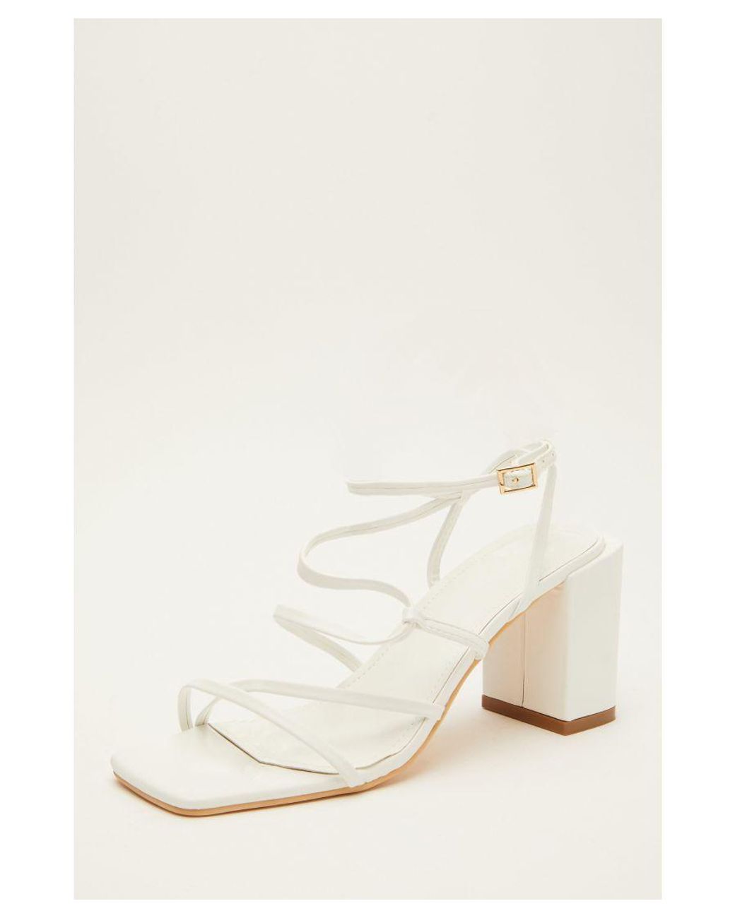 Quiz white hotsell heels