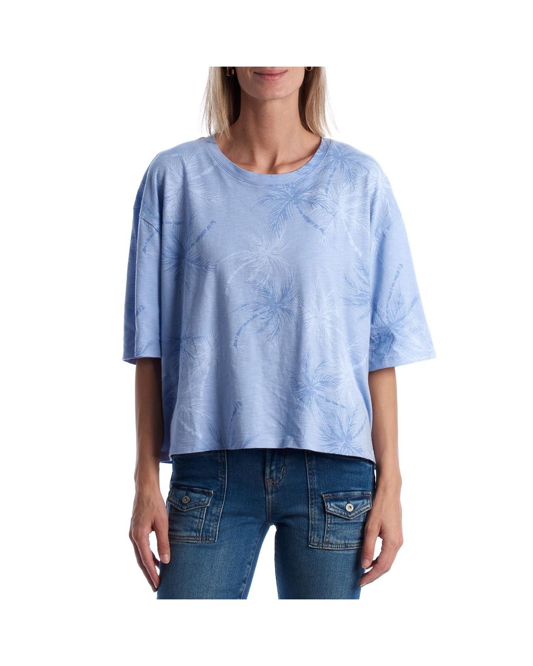 Gap Blue Oversized Short-Sleeved T-Shirt 866972