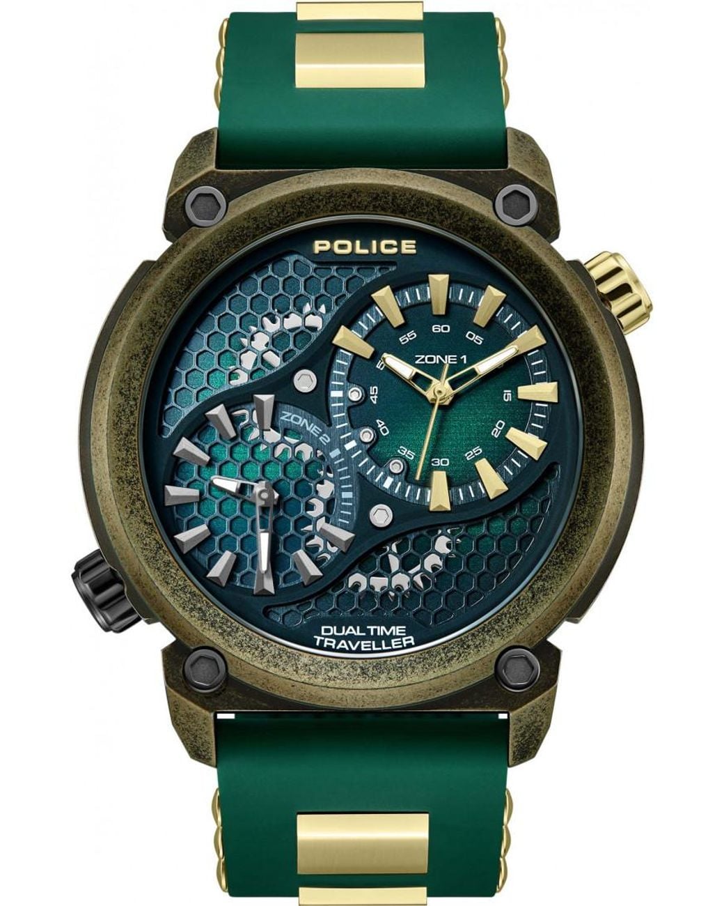 Police Green Pewgm0071801 Urban Watch for men