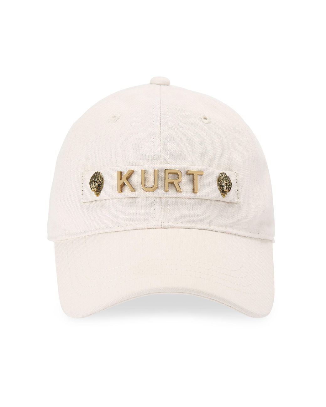 Kurt Geiger White Cotton Cap Hat