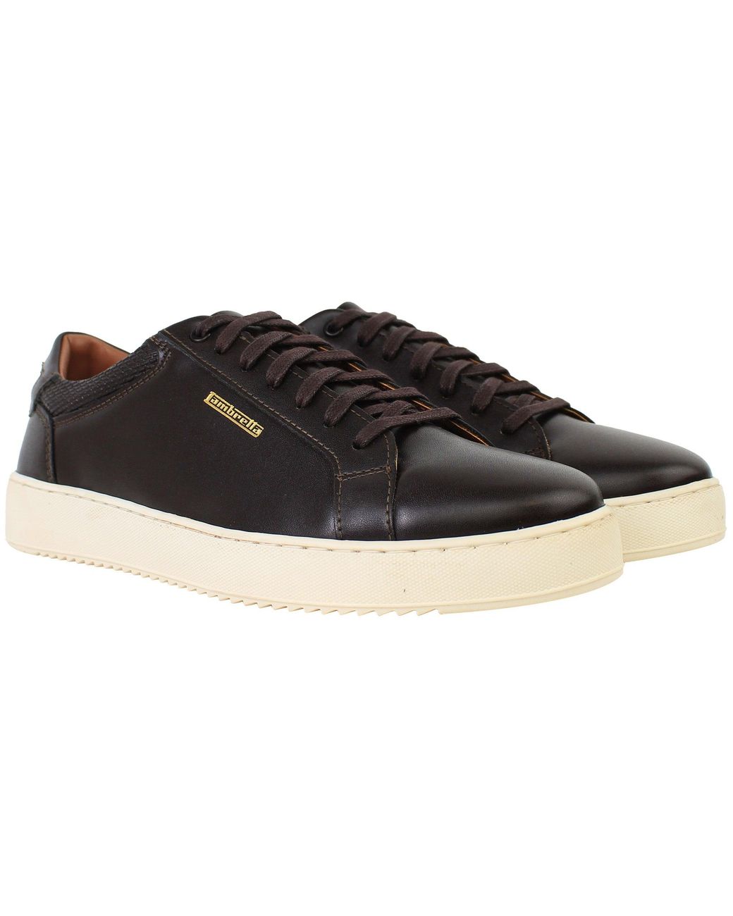 Lambretta Black Robbie Trainers for men