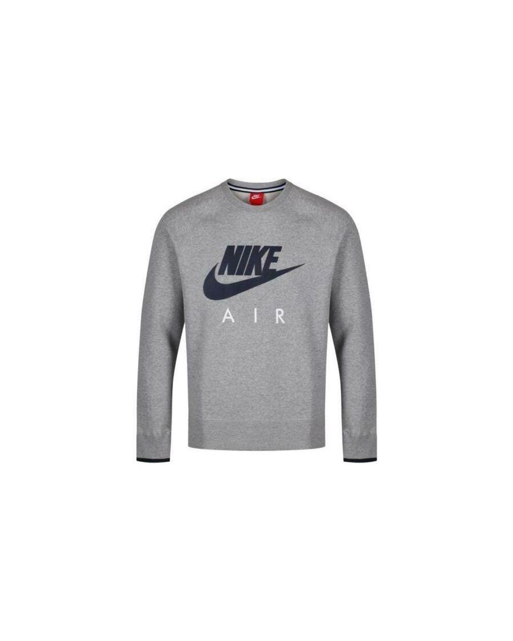 Nike Gray Crew Neck Tracksuit Cotton for men
