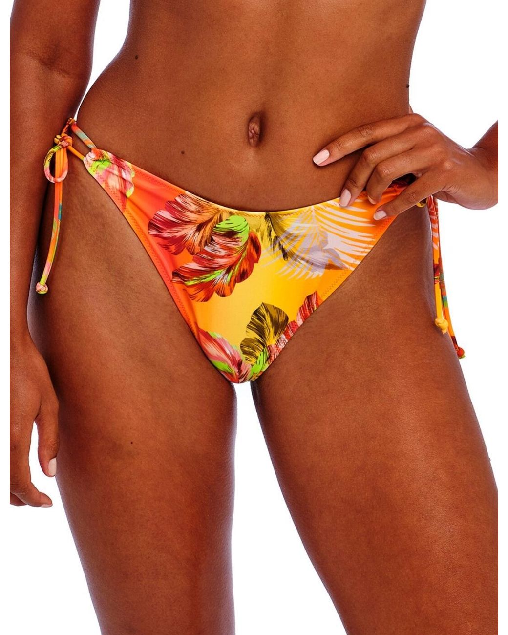 Freya Orange 204985 Miami Sunset High Leg Bikini Brief
