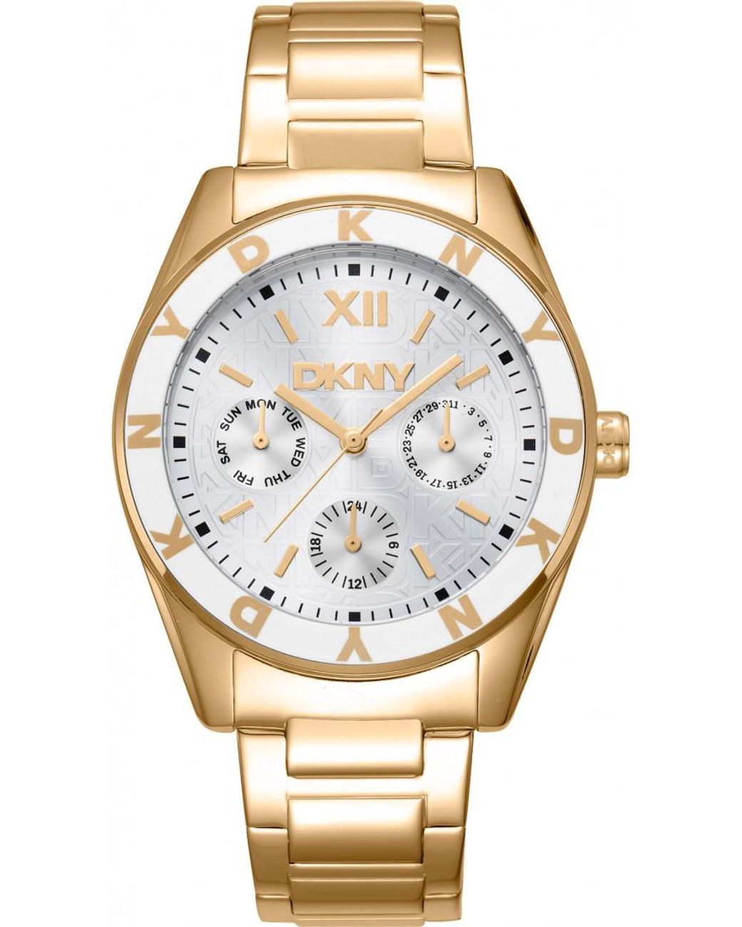 DKNY Metallic Dk1L073M0025 Ladies Chambers Sport Watch