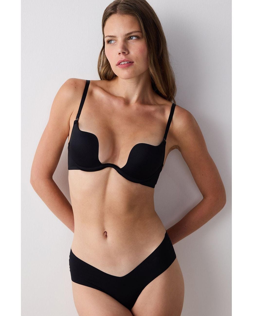 Penti Black Shelly Push Up Bra