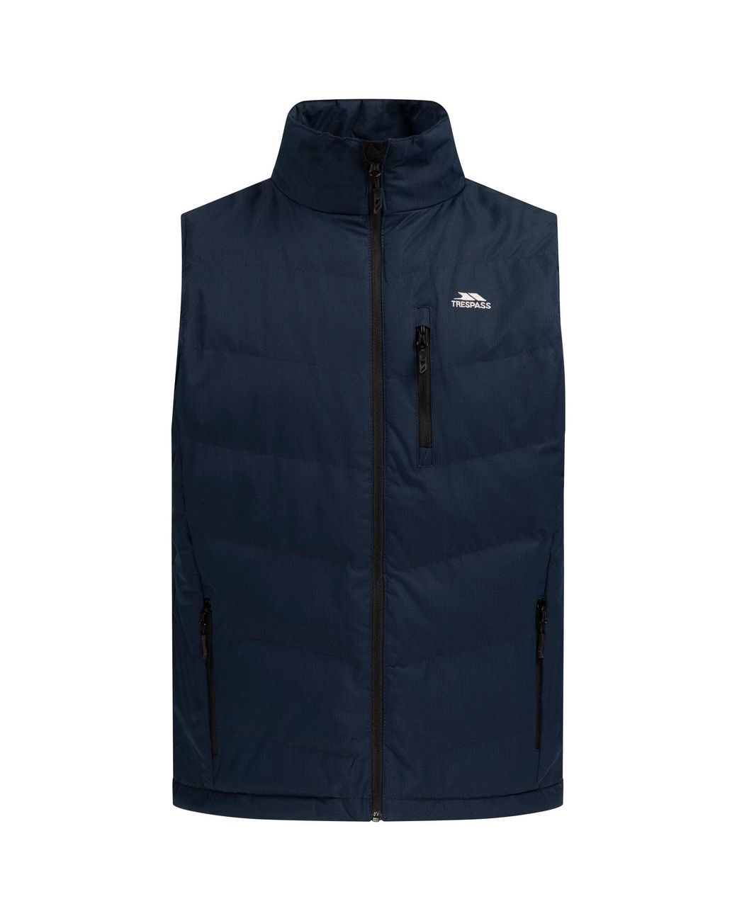 Trespass Blue Brecker Padded Gilet for men