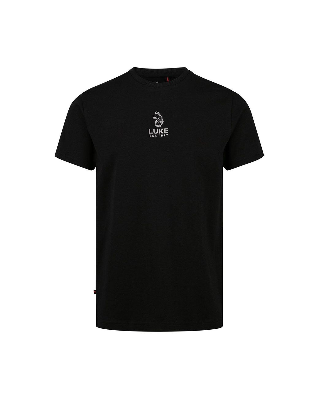 Luke 1977 Black Center Fold T-Shirt for men