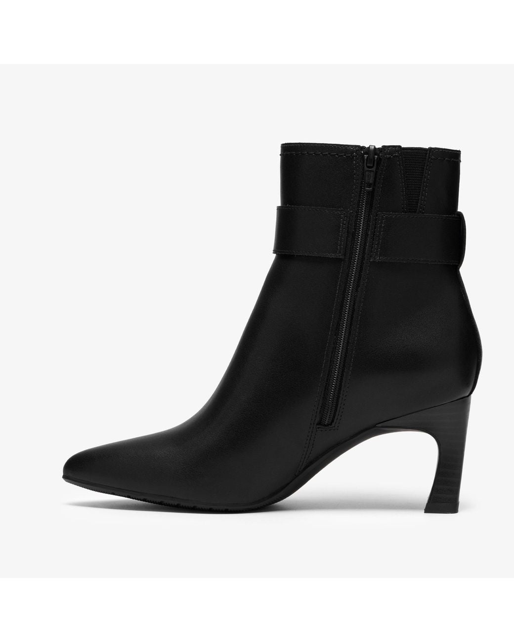 Clarks Black Tammitha Nora Leather Boots
