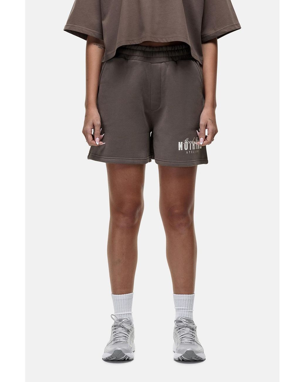 Good For Nothing Black Relaxed Fit Jersey Shorts