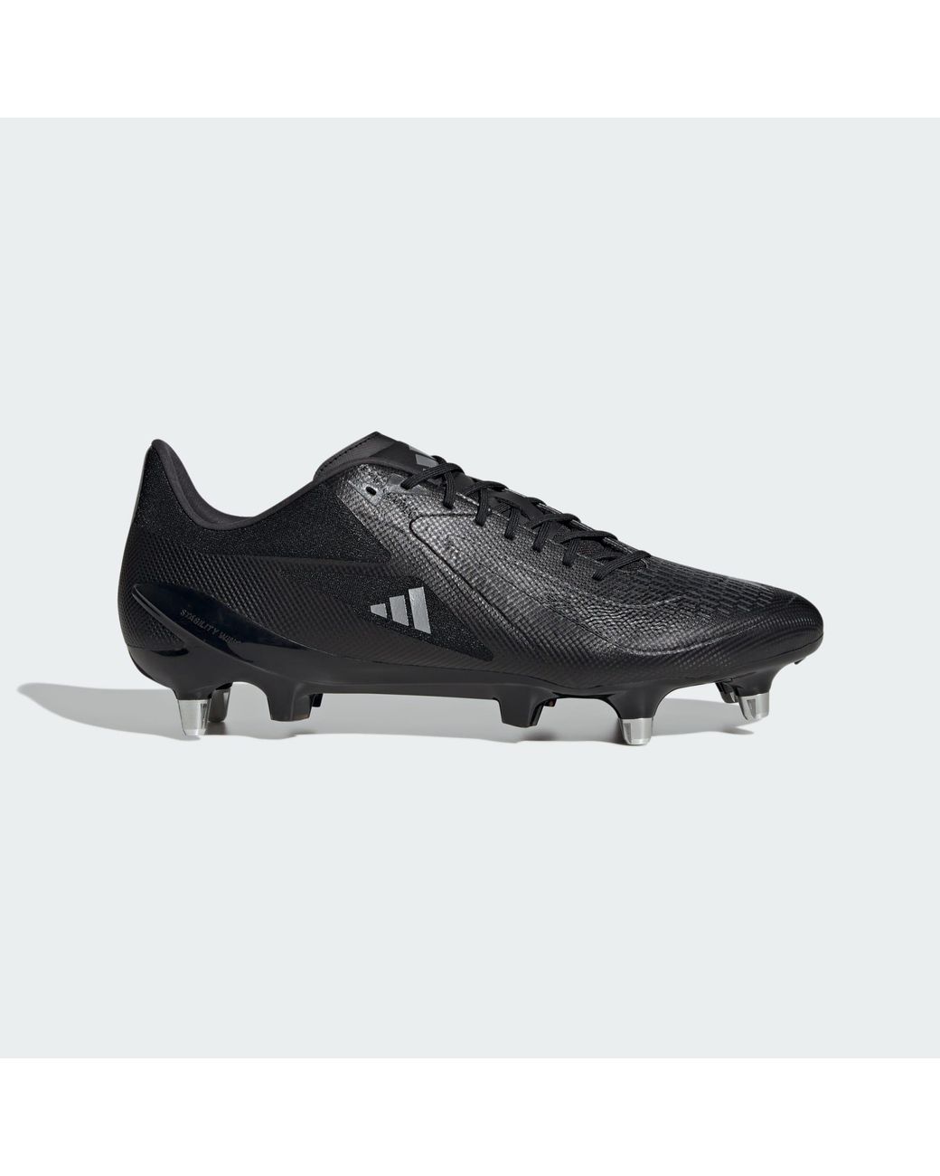 Adidas Originals Black Adizero Rs15 Ultimate Soft Ground Rugby Boots