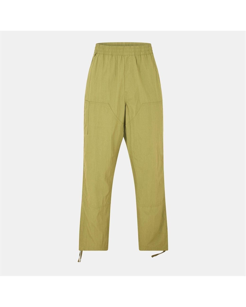 Vans Green Mte Excursion Solid Patterned Straight Trousers for men