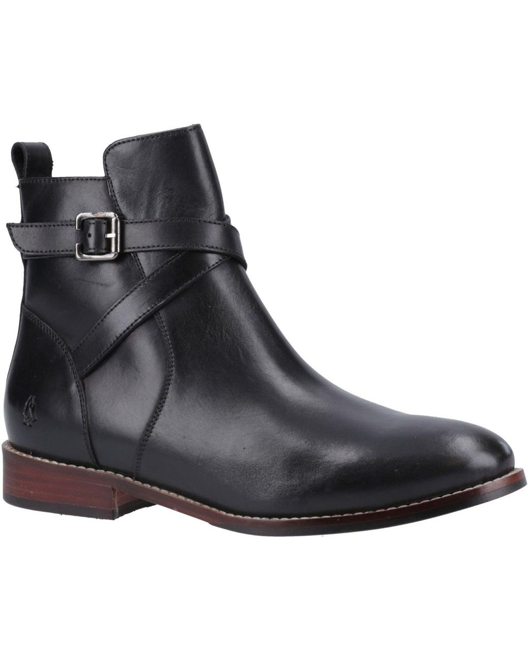 Hush Puppies Black Cassidy Suede Boots