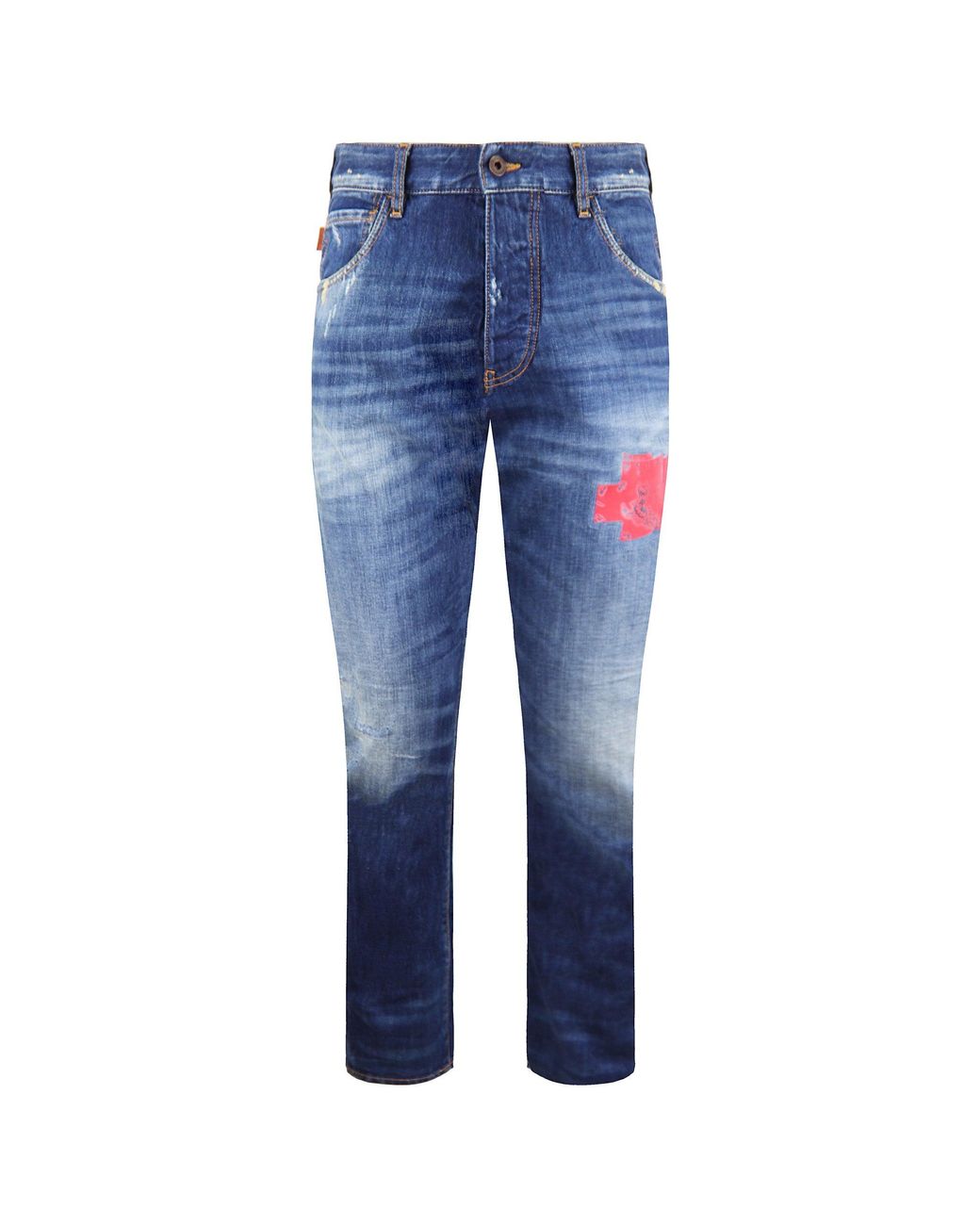 Emporio Armani Blue Jeans Cotton for men