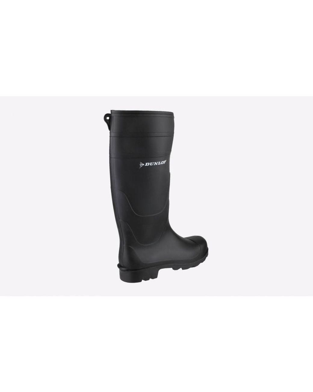 Dunlop Black Universal Waterproof Wellingtons for men