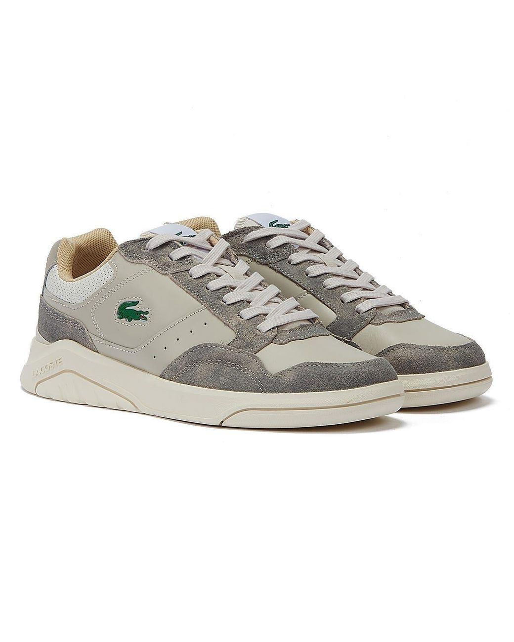 Lacoste Gray Game Advance Luxe 222 2 Sma Trainers for men