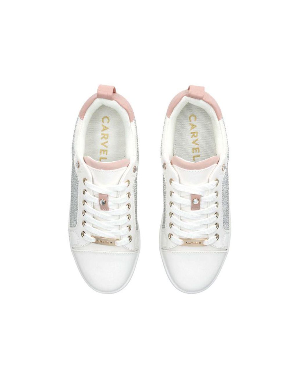 Kurt geiger clearance diamante trainers