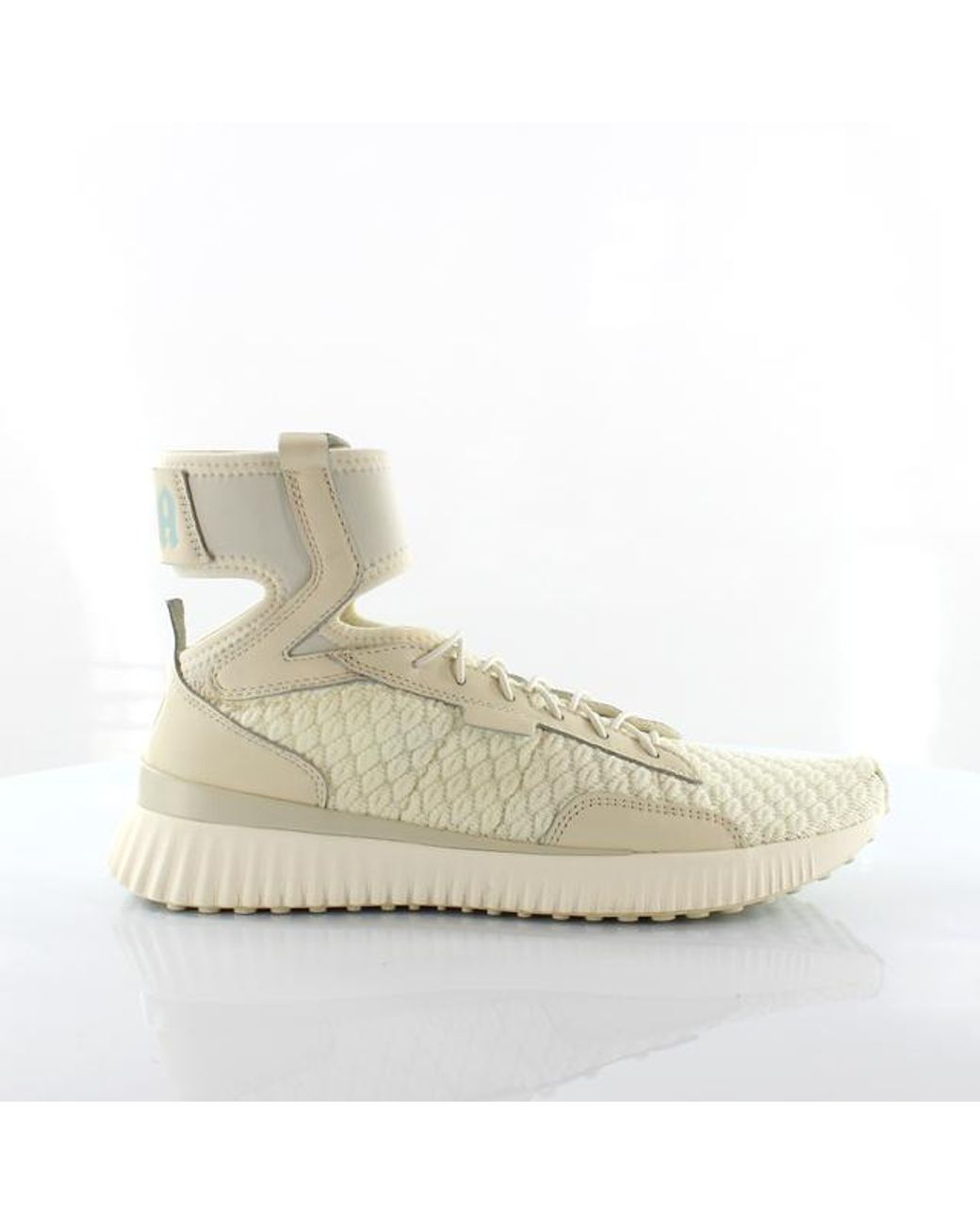 PUMA Natural X Rihanna Fenty Mid Geo Vanilla Ice Trainers